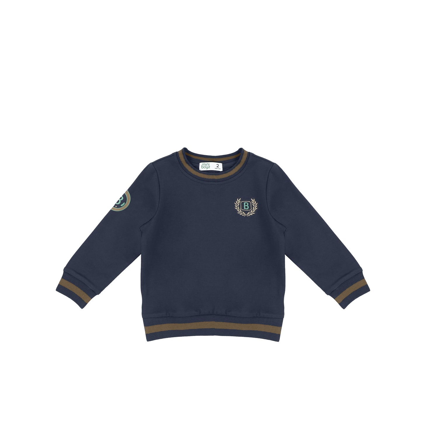 EMBLEM TRIM TSHIRT