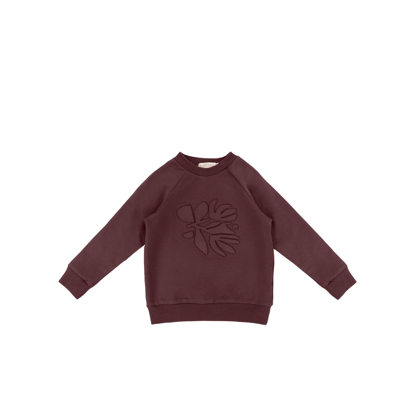 EMBOSSED SWEATSHIRT