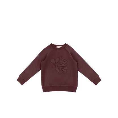 EMBOSSED SWEATSHIRT