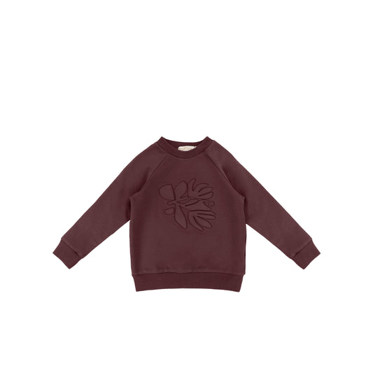 EMBOSSED SWEATSHIRT