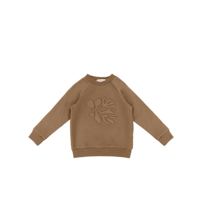EMBOSSED SWEATSHIRT