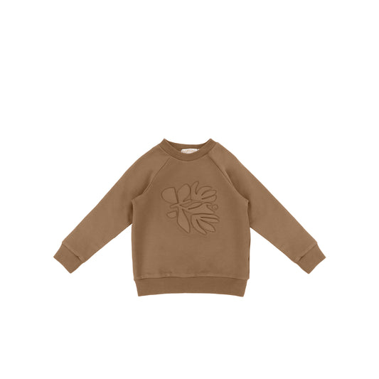 EMBOSSED SWEATSHIRT