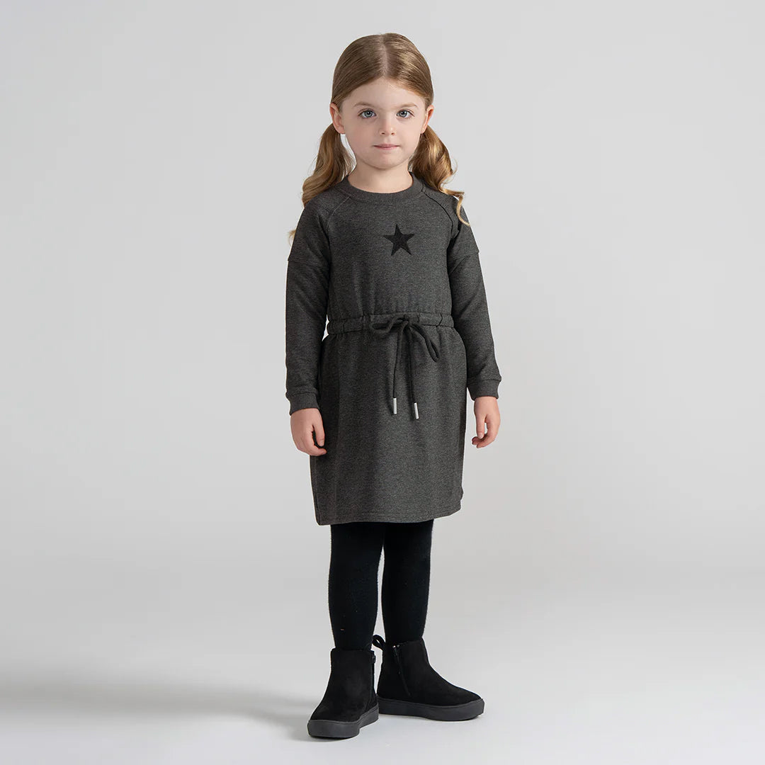 EMBROIDERED STAR DRESS