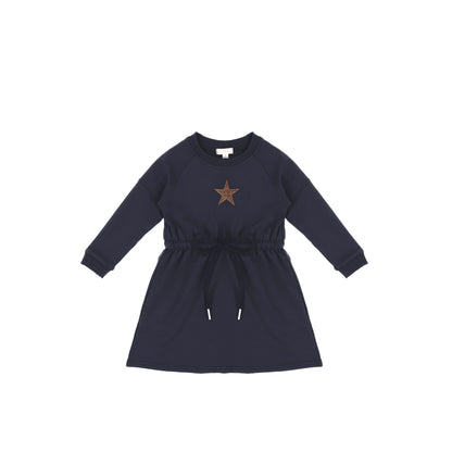 EMBROIDERED STAR DRESS