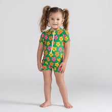 Load image into Gallery viewer, FLORAL BABY RASHGUARD