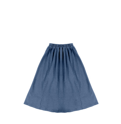 FRENCH TERRY MAXI SKIRT