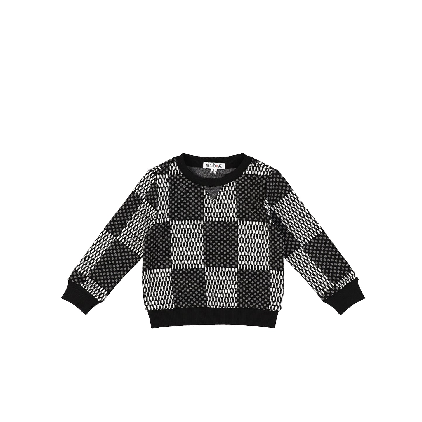 GEOMETRIC SWEATSHIRT