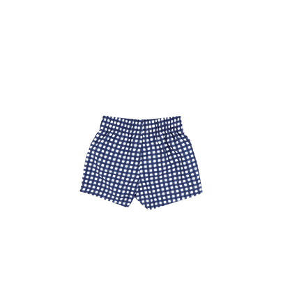 GINGHAM SWIM SHORTS