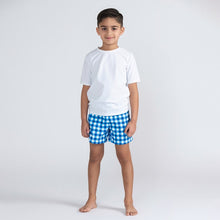 Load image into Gallery viewer, GINGHAM SWIM SHORTS