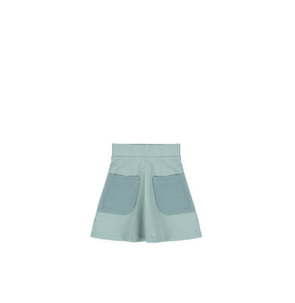 GAUZE POCKET SKIRT