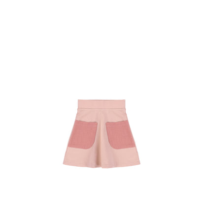 GAUZE POCKET SKIRT