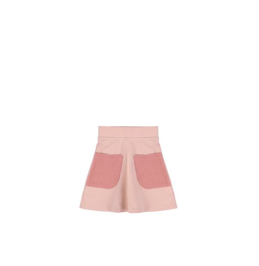 GAUZE POCKET SKIRT