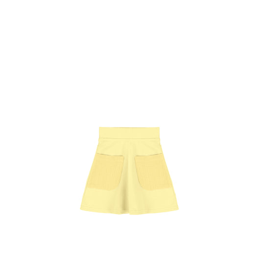 GAUZE POCKET SKIRT