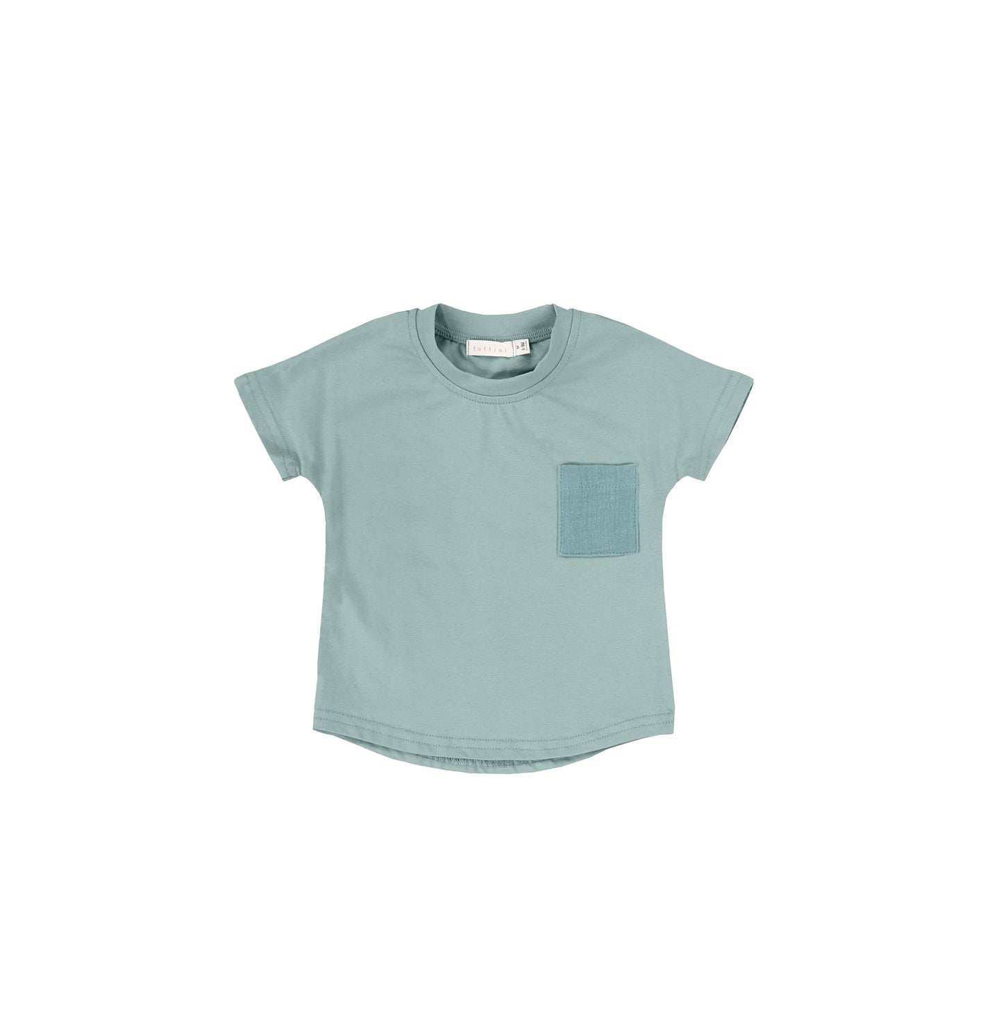SHORT SLEEVES GAUZE POCKET TSHIRT
