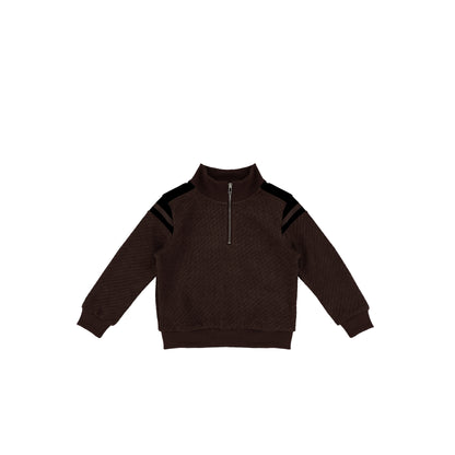 HALF ZIP SWEATSHIRT