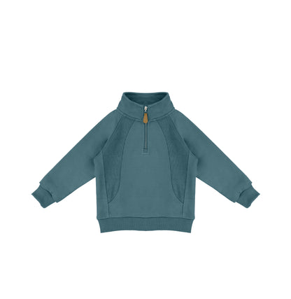HALF ZIP SWEATSHIRT