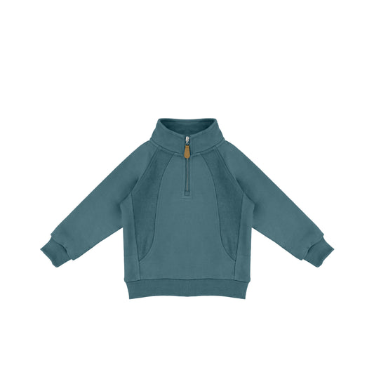 HALF ZIP SWEATSHIRT