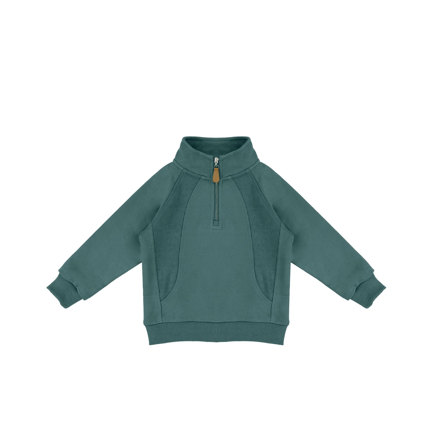 HALF ZIP SWEATSHIRT