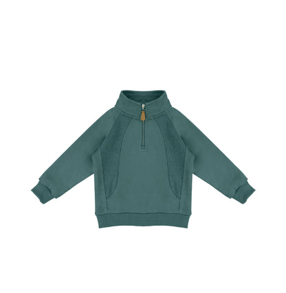 HALF ZIP SWEATSHIRT
