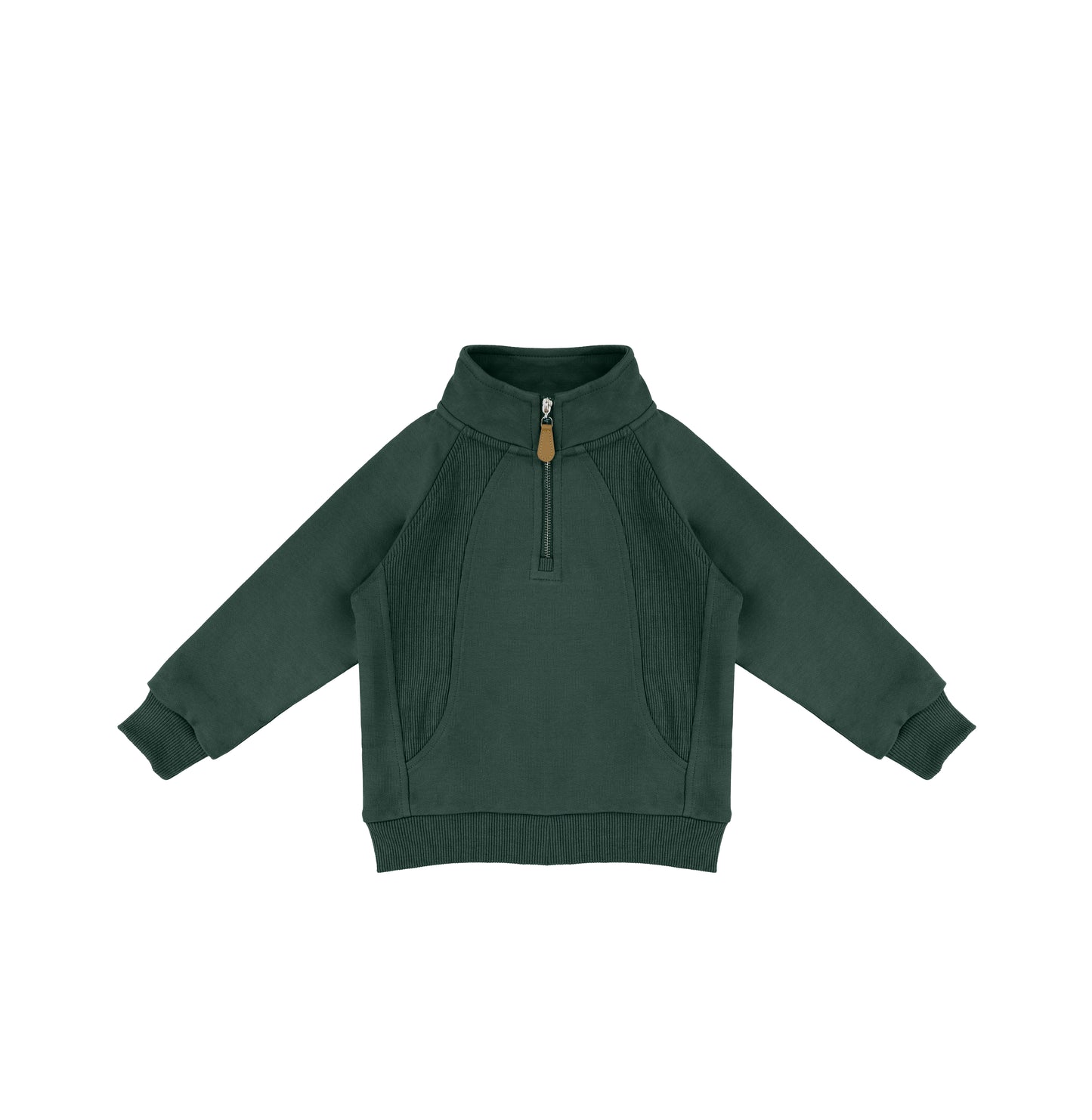 HALF ZIP SWEATSHIRT