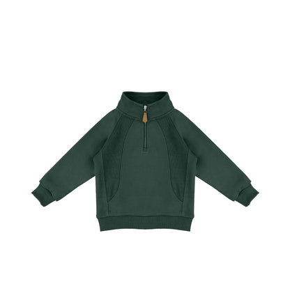 HALF ZIP SWEATSHIRT