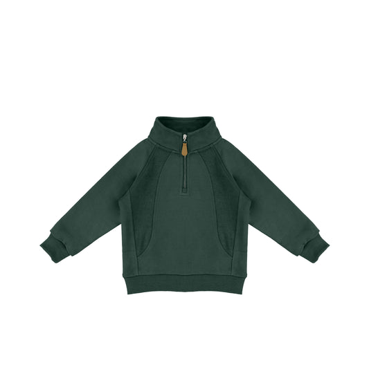 HALF ZIP SWEATSHIRT