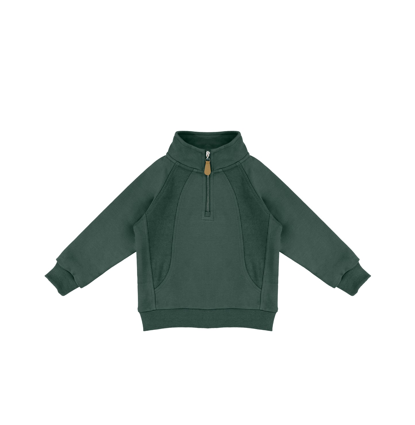 HALF ZIP SWEATSHIRT