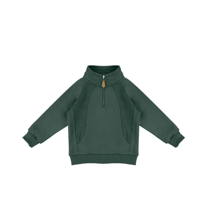 HALF ZIP SWEATSHIRT