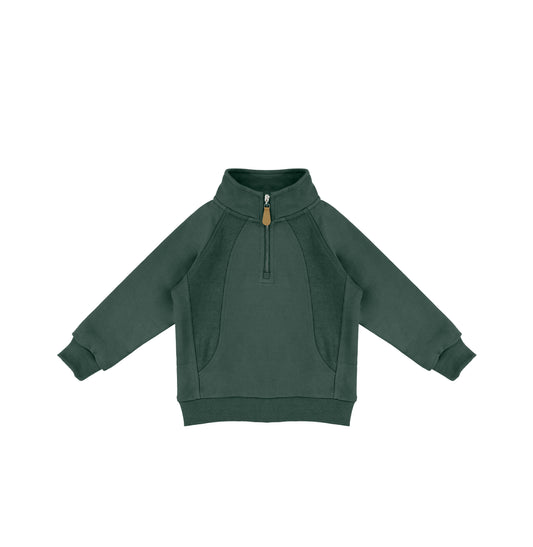 HALF ZIP SWEATSHIRT