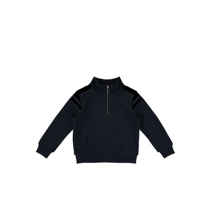 HALF ZIP SWEATSHIRT