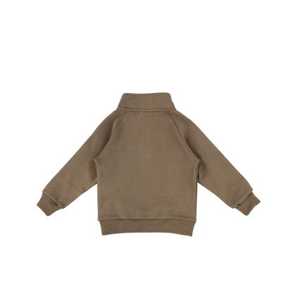 HALF ZIP SWEATSHIRT