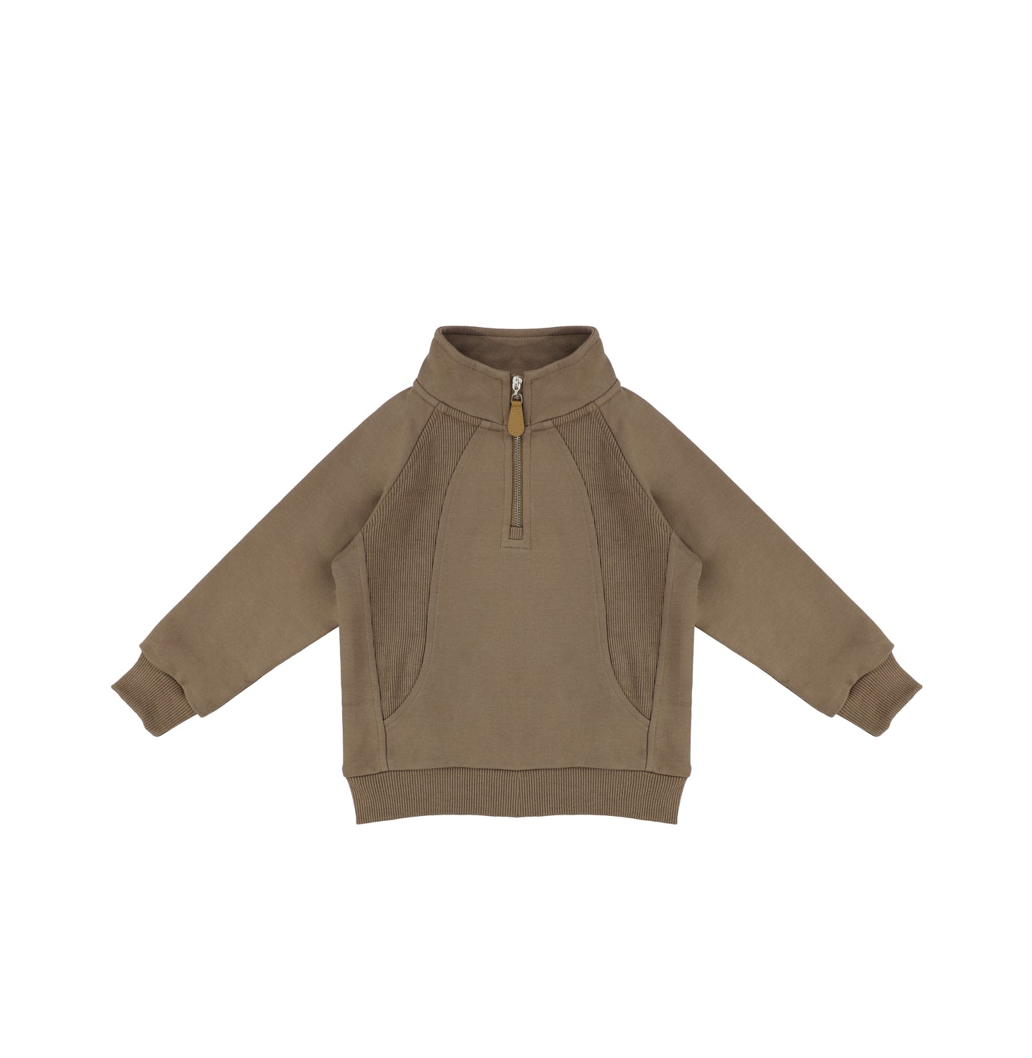 HALF ZIP SWEATSHIRT