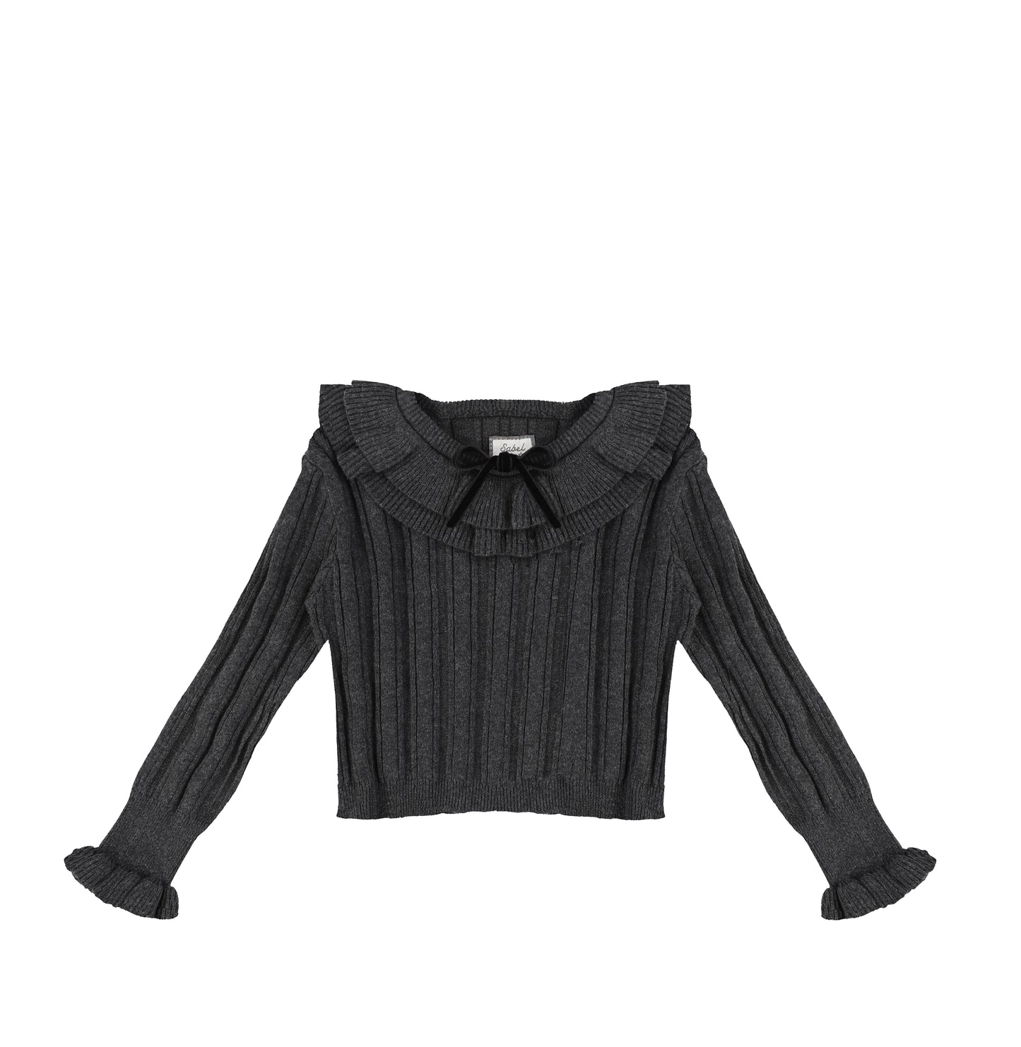 KNIT RIBBED SWEATER