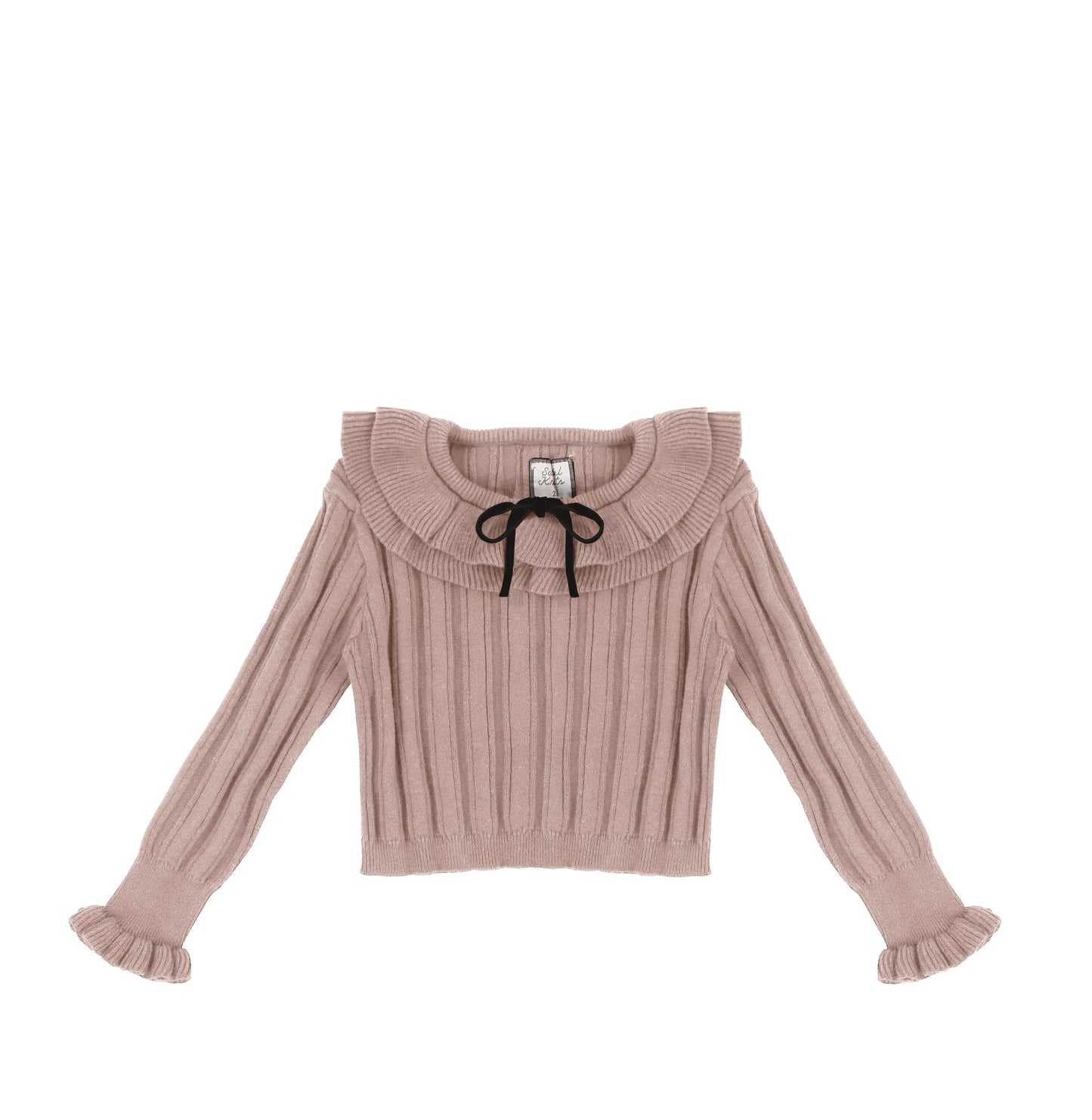 KNIT RIBBED SWEATER