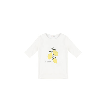 3/4 SLEEVES LEMON TSHIRT