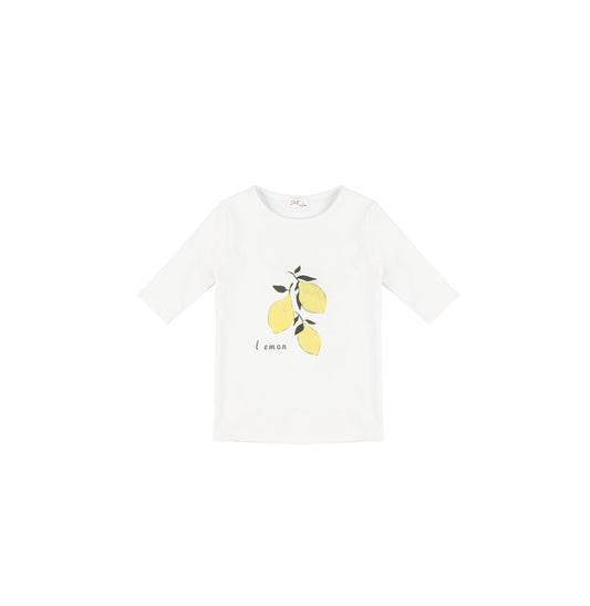3/4 SLEEVES LEMON TSHIRT
