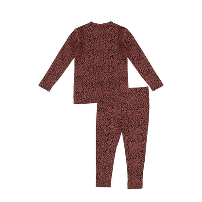 LEOPARD PRINT PAJAMAS
