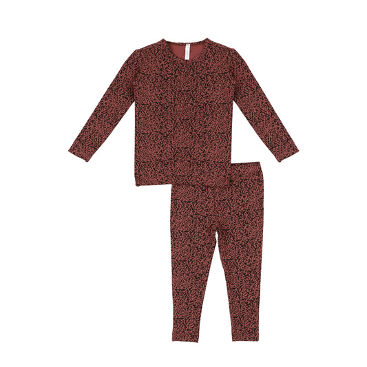 LEOPARD PRINT PAJAMAS