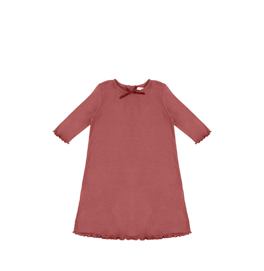 LETTUCE TRIM NIGHTGOWN