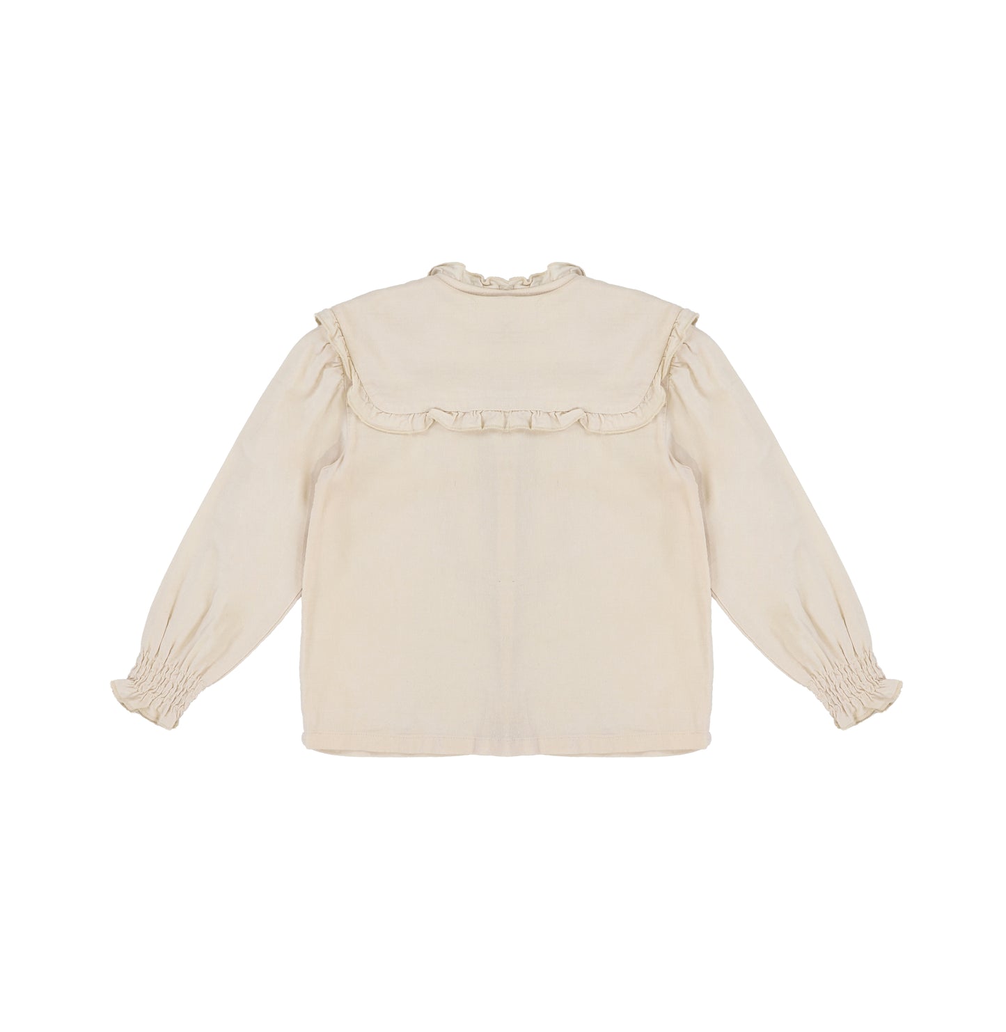 LINEN COLLAR BLOUSE
