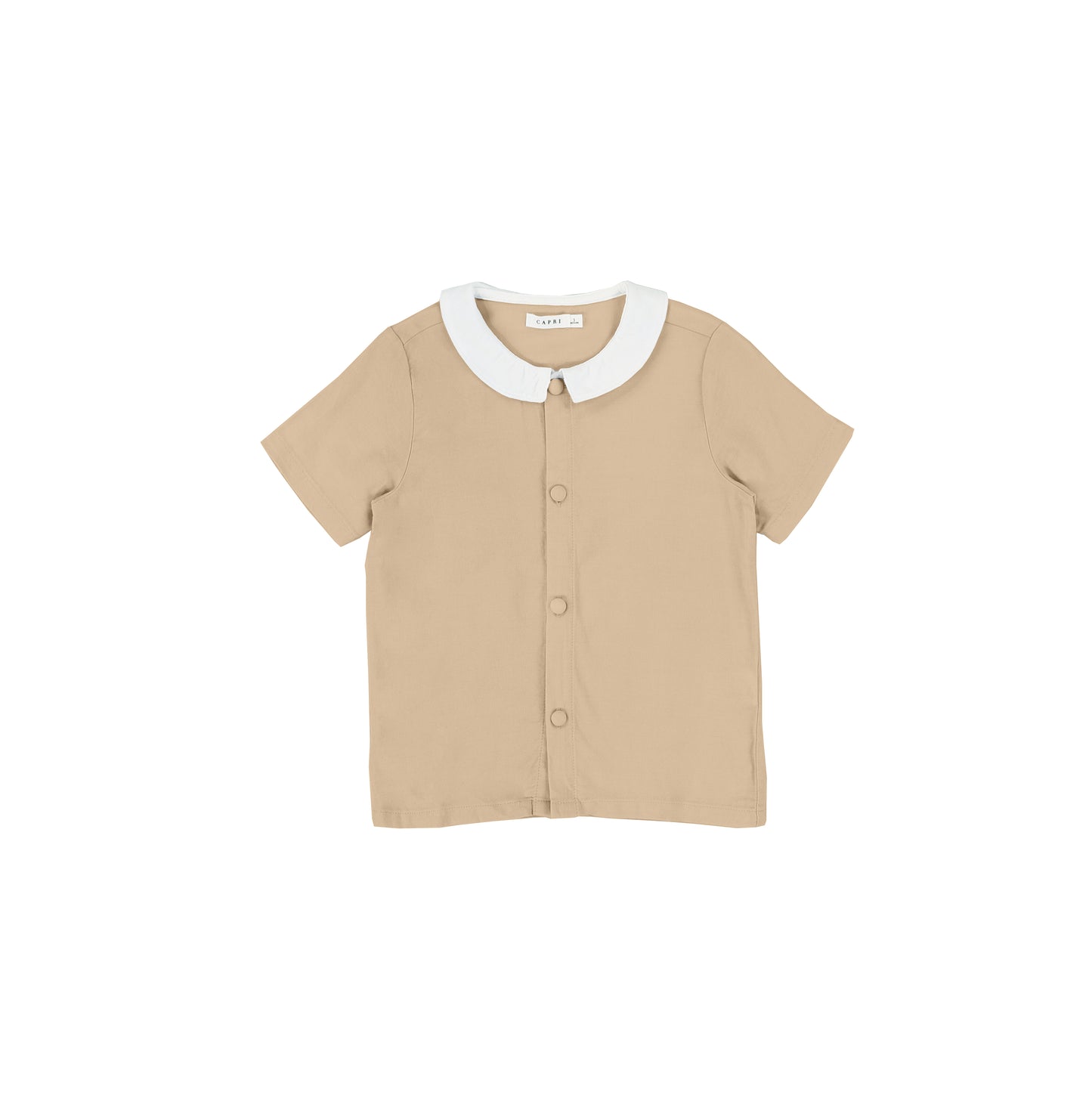 LINEN COLLAR SHIRT