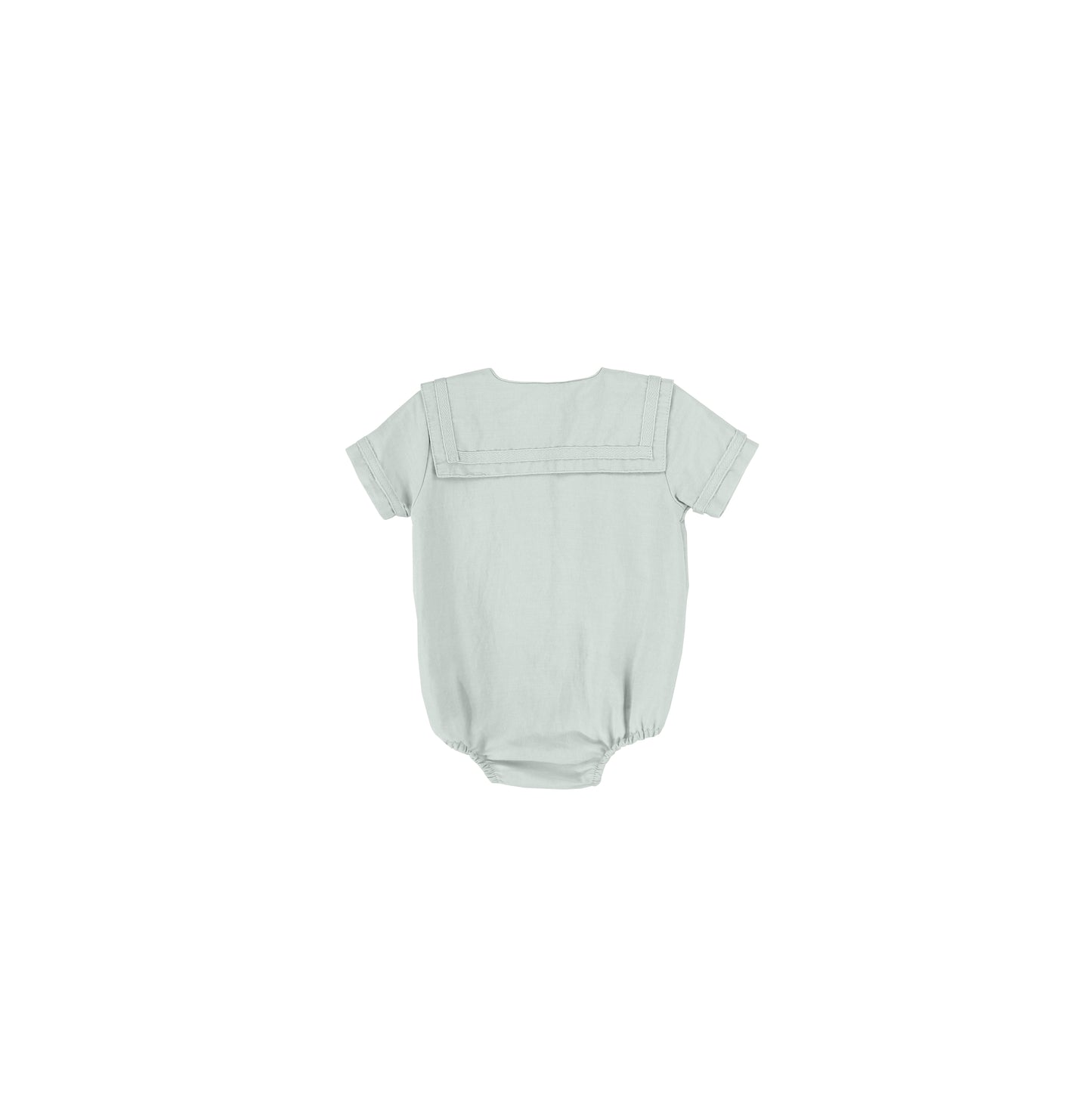 LINEN DOUBLE BUTTON ROMPER