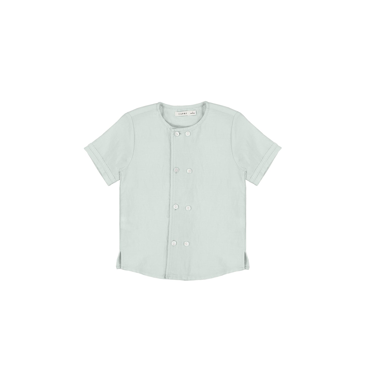 LINEN DOUBLE BUTTON SHIRT