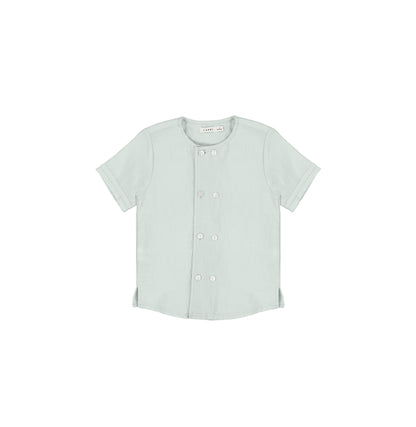 LINEN DOUBLE BUTTON SHIRT
