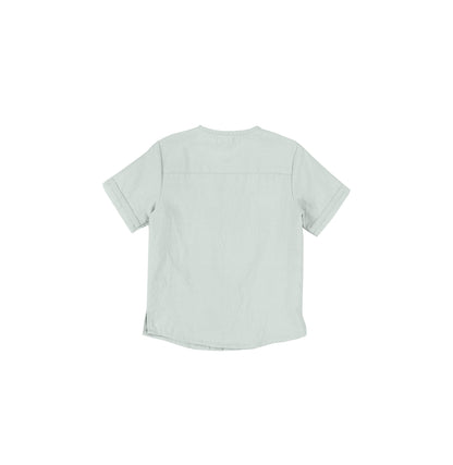 LINEN DOUBLE BUTTON SHIRT