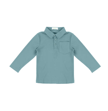 LONG SLEEVES DRY FIT TEXTURED POLO