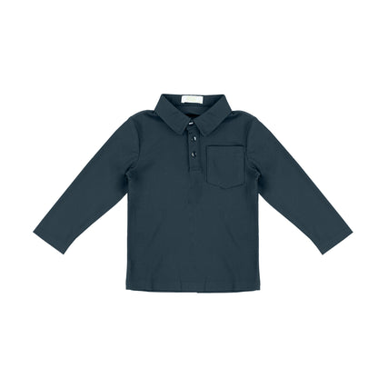 LONG SLEEVES DRY FIT TEXTURED POLO