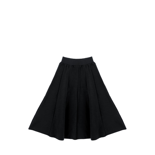スカート THE TOE MARYLEBONE PLEATS SKIRT black Marylebone Pleats Skirt – THE TOÉ