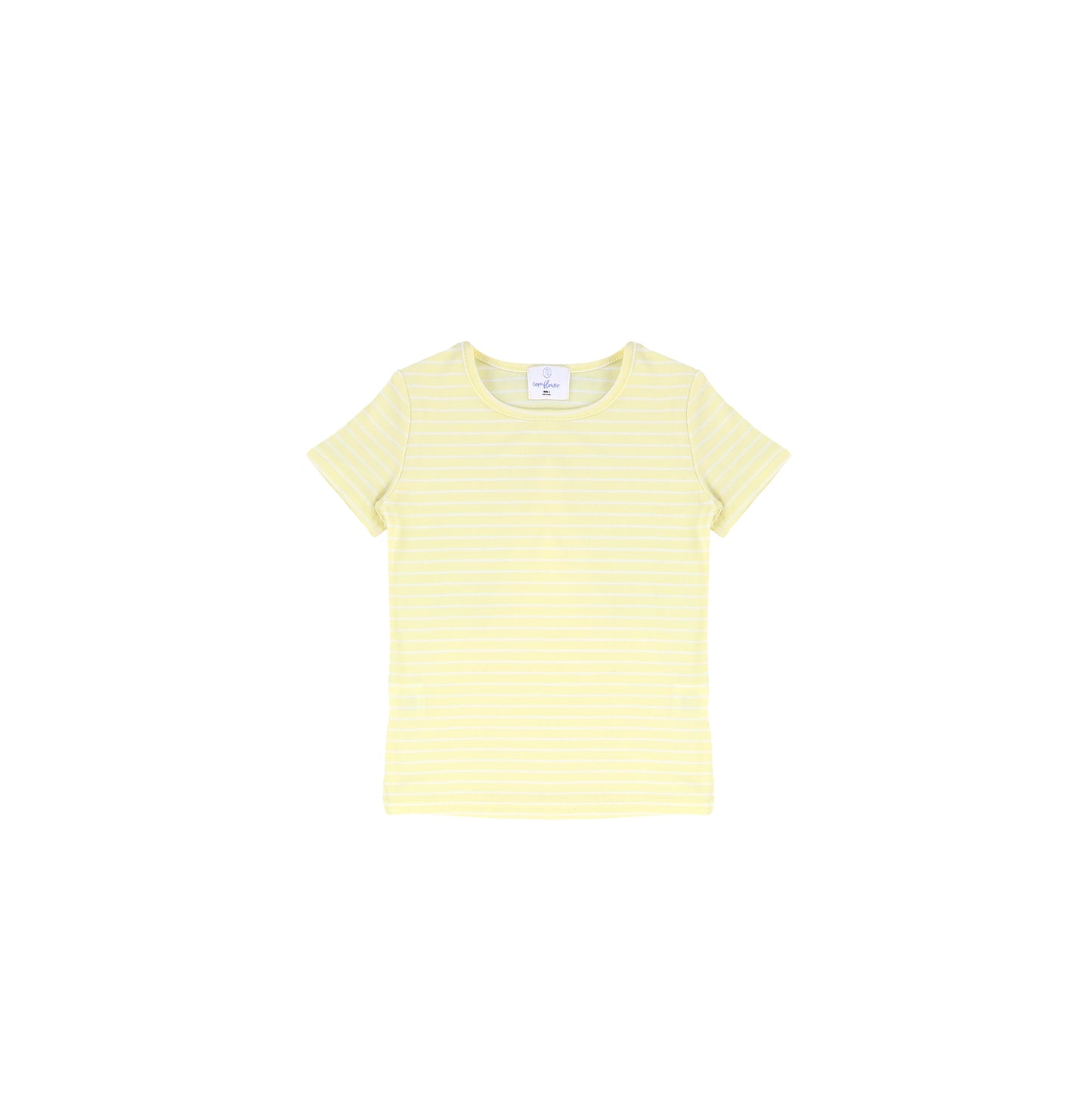 SHORT SLEEVES PASTEL STRIPED TSHIRT