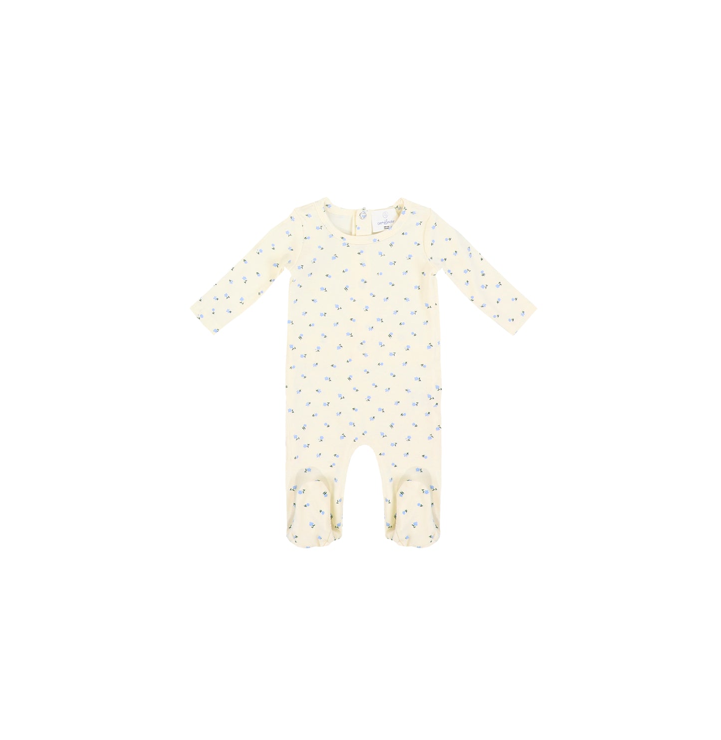 PETITE FLORAL FOOTIE